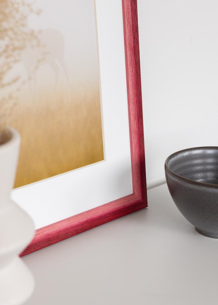 Okvir Cornwall Akrilno steklo temno rdeč 40x50 cm