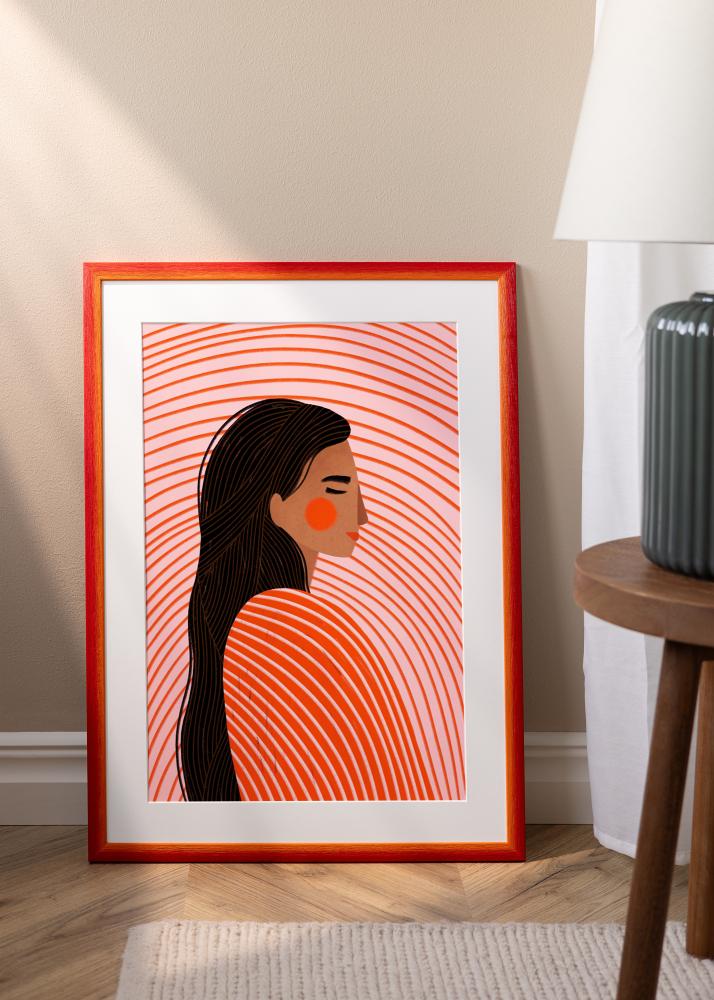 Okvir Cornwall Akrilno steklo Rdeča 40x40 cm