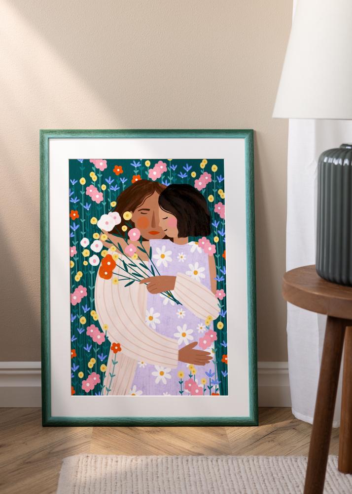 Okvir Cornwall Akrilno steklo temno zelen 40x50 cm