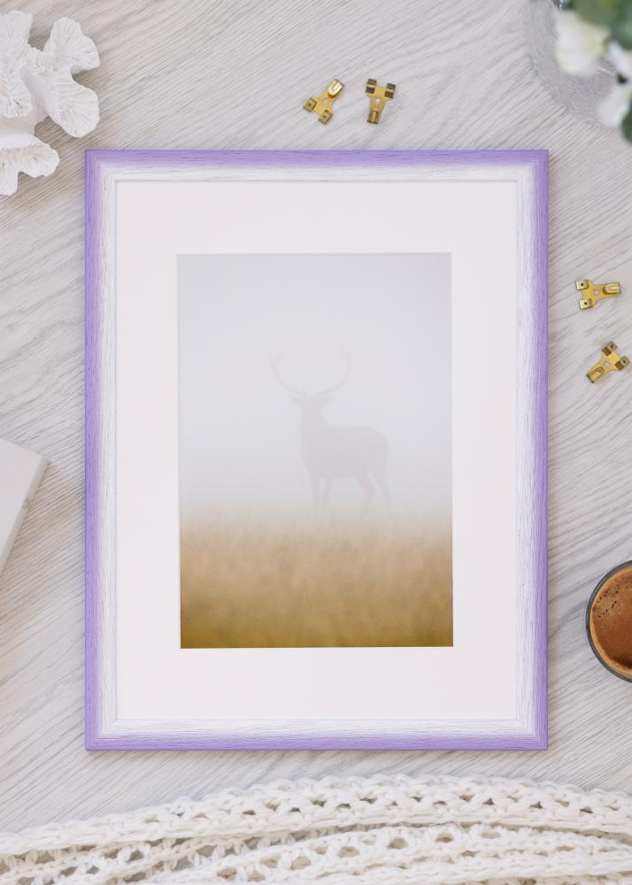 Okvir Cornwall Akrilno steklo Svetlo vijolična 40x50 cm