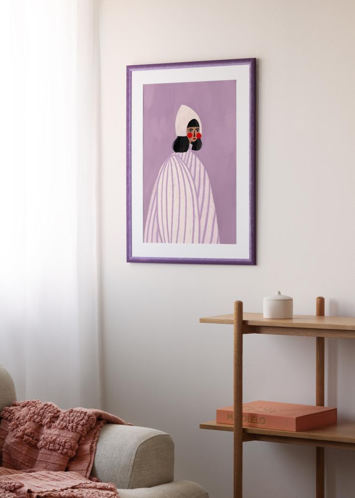 Okvir Cornwall Akrilno steklo Vijolična 40x50 cm