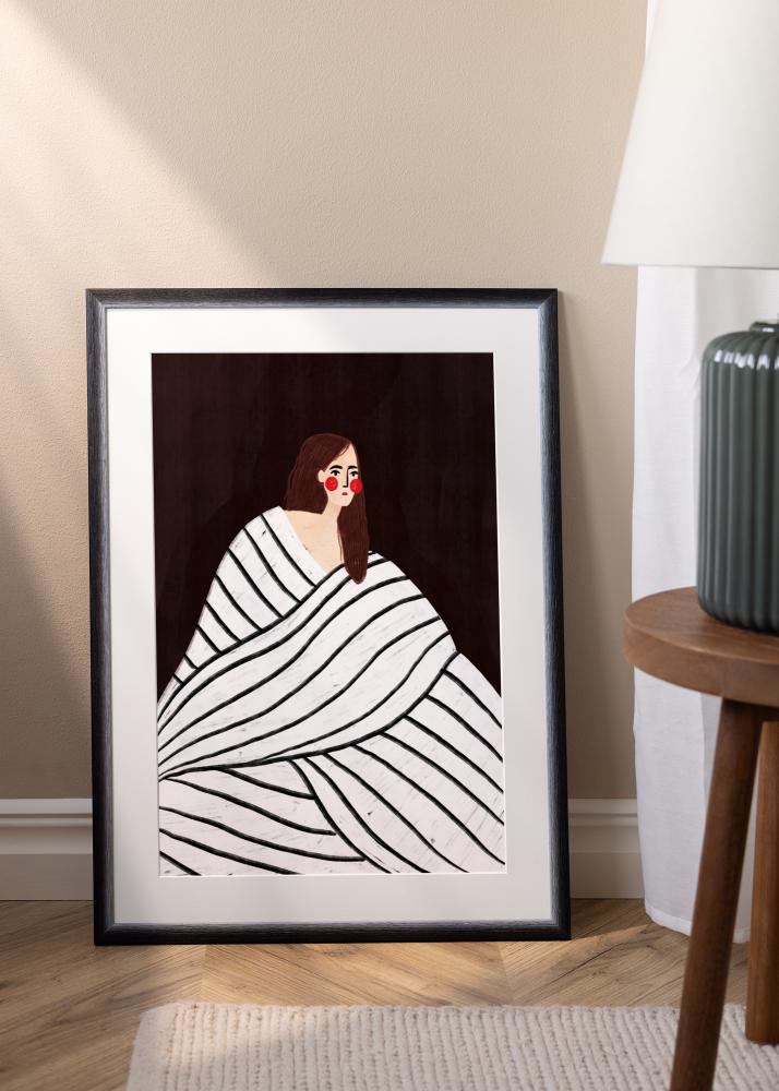 Okvir Cornwall Akrilno steklo Črna 50x70 cm