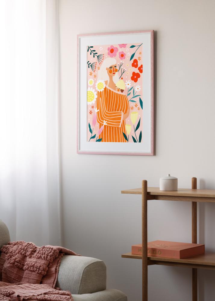 Okvir Cornwall Akrilno steklo Roza 40x50 cm