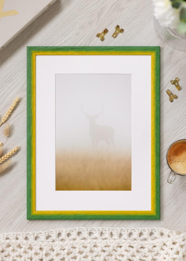 Okvir Cornwall Akrilno steklo Zelen 30x30 cm