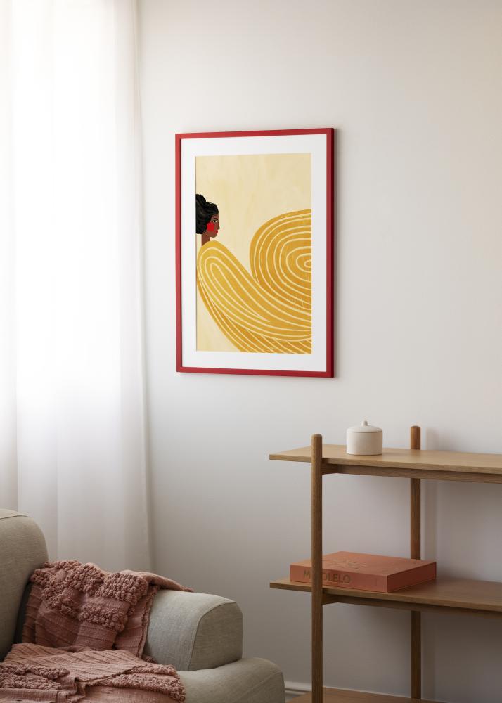 Okvir Kent Akrilno steklo Rdeča 29,7x42 cm (A3)