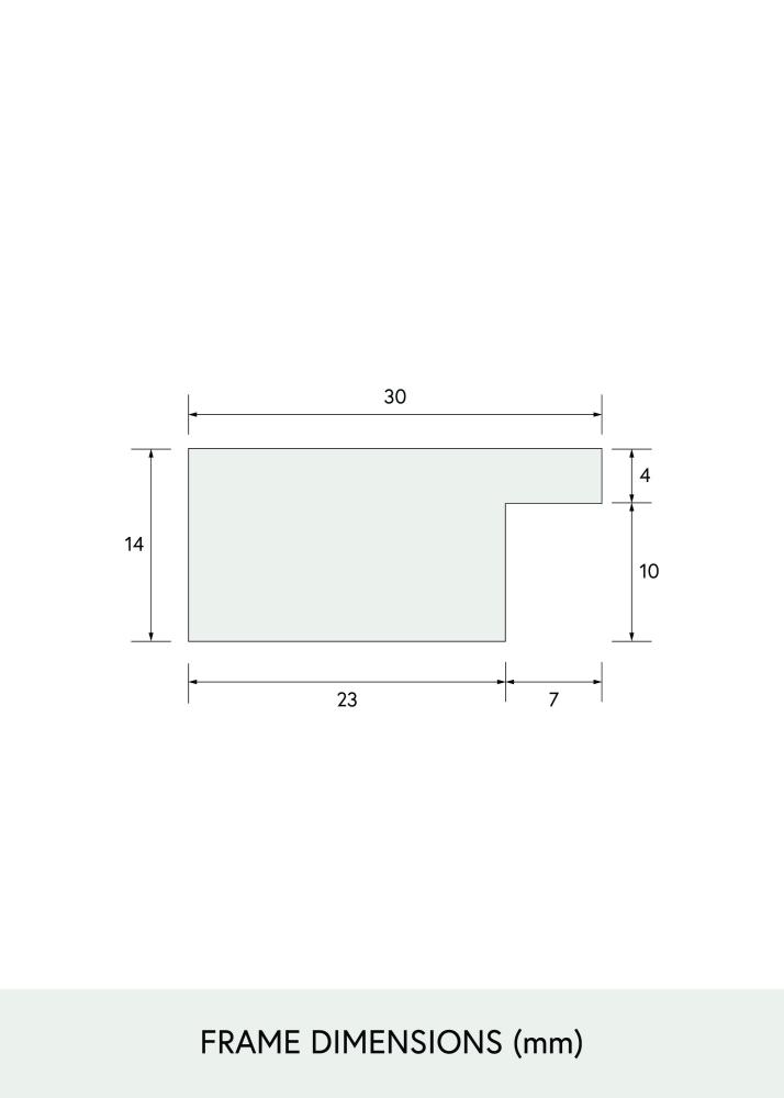 BGA Select Wide Akrilno steklo Hrast 60x80 cm