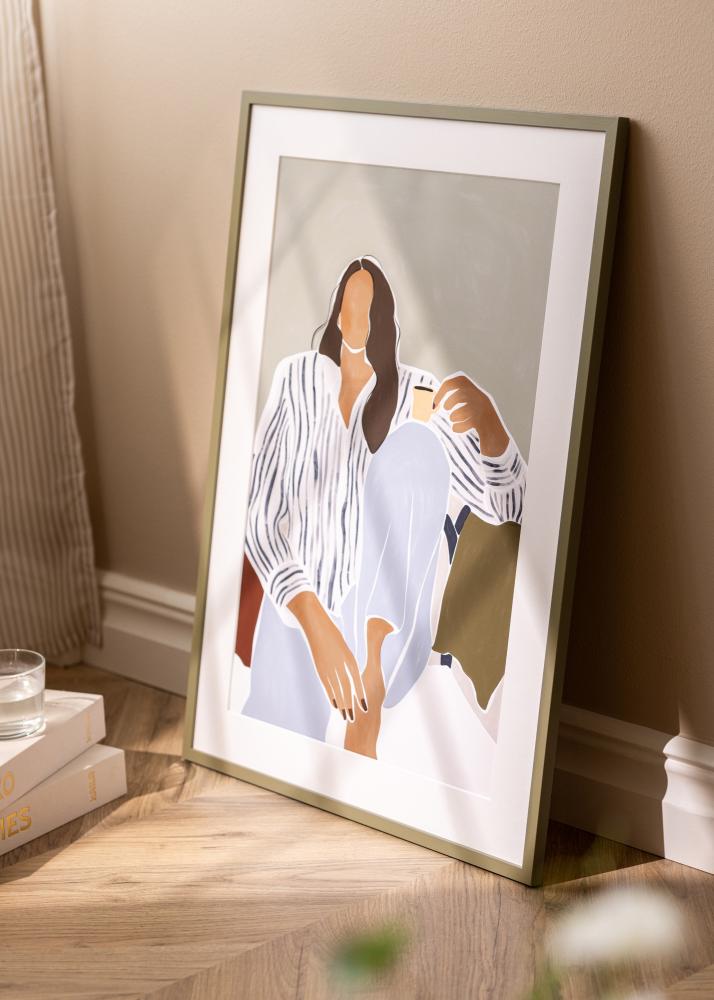 Okvir NordicLine Green Leaf 42x59,4 cm (A2)