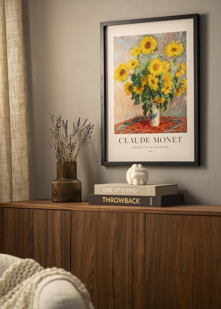 BGA okvir škatle črna 30x45 cm - Paspartȗ bel 8x14 inches