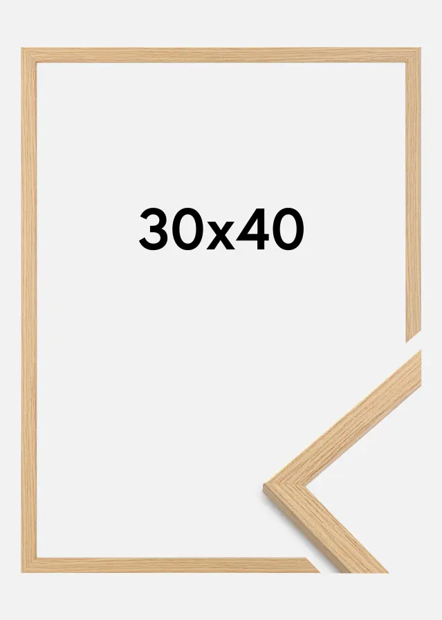 Okvir Valbo Akrilno steklo Hrast 30x40 cm