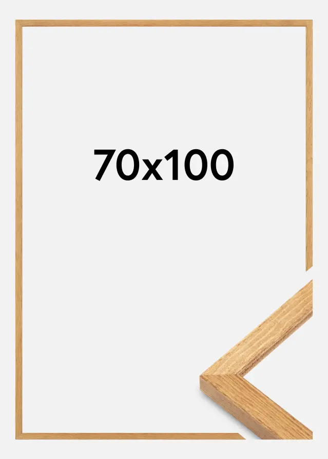 Okvir Tulipa Akrilno steklo Hrast 70x100 cm