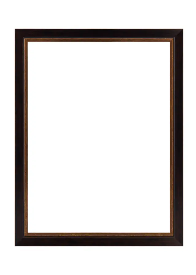 Okvir Apex Akrilno steklo Black / Mahogany 29.7x42 cm (A3)