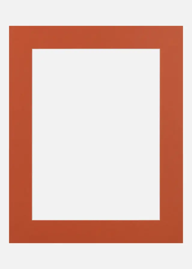 Paspartú Burnt Orange (Belo Jedro) 40x50 cm (29x39)