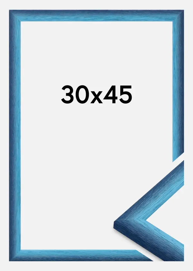 Okvir Cornwall Akrilno steklo temno moder 30x45 cm