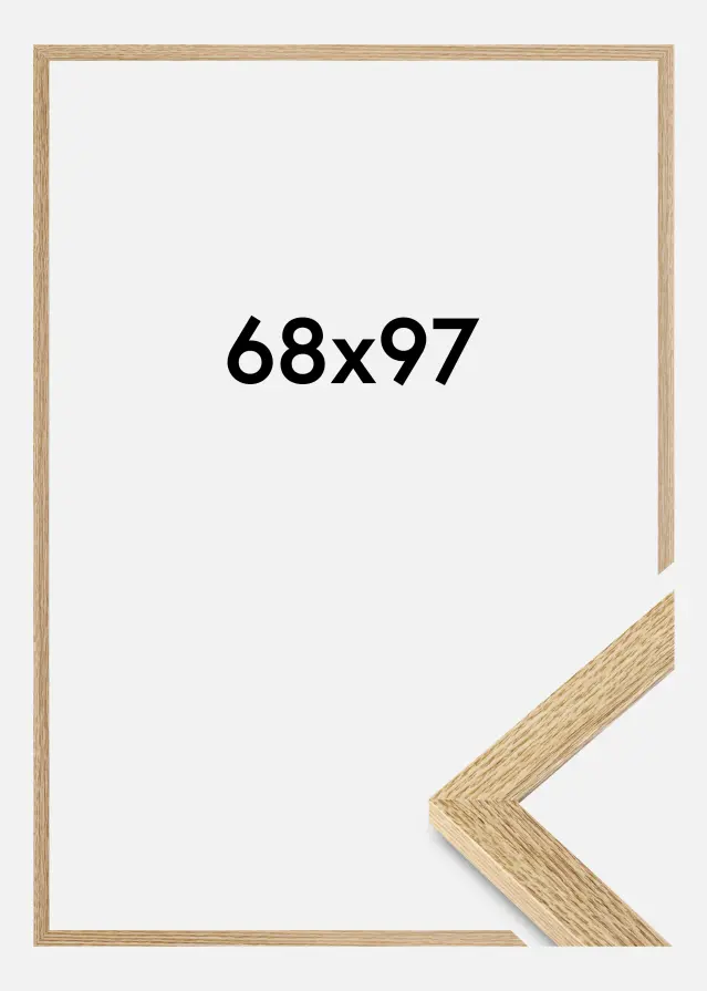 Okvir Selection Akrilno steklo Hrast 68x97 cm