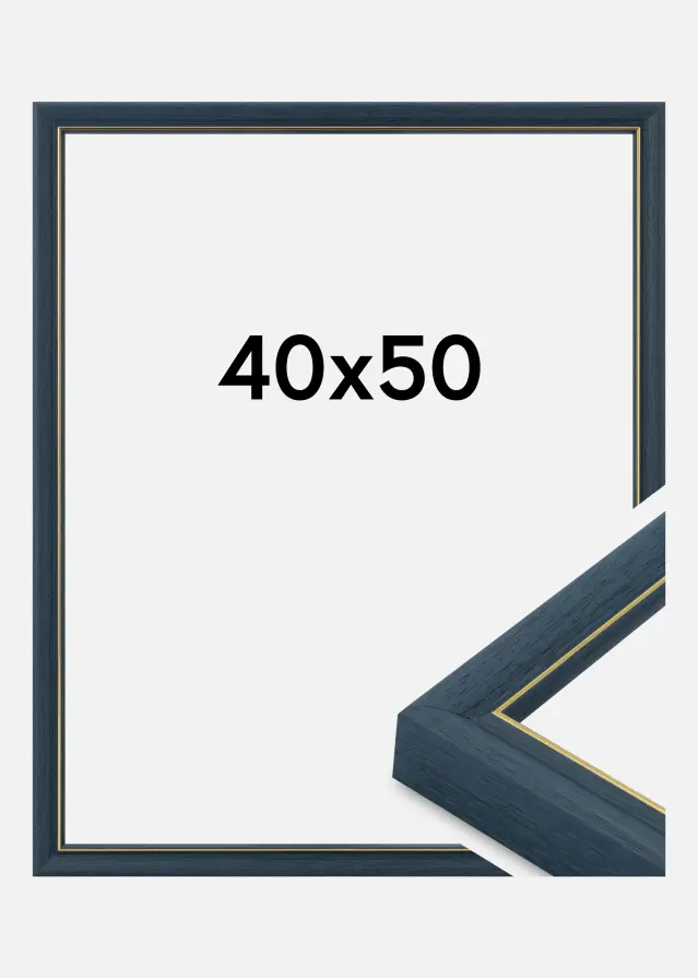 Okvir Canterbury Akrilno steklo Modra 40x50 cm
