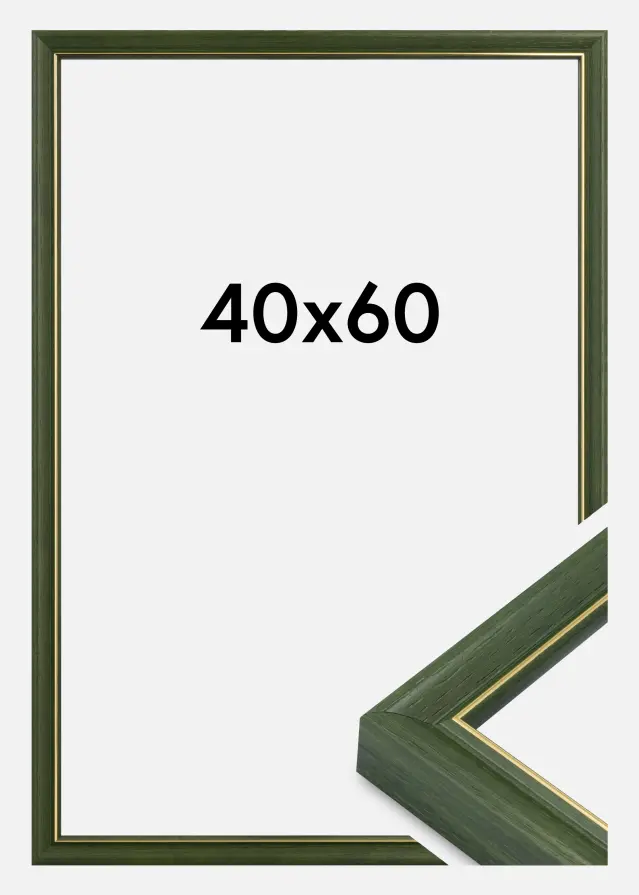 Okvir Canterbury Akrilno steklo Zelen 40x60 cm