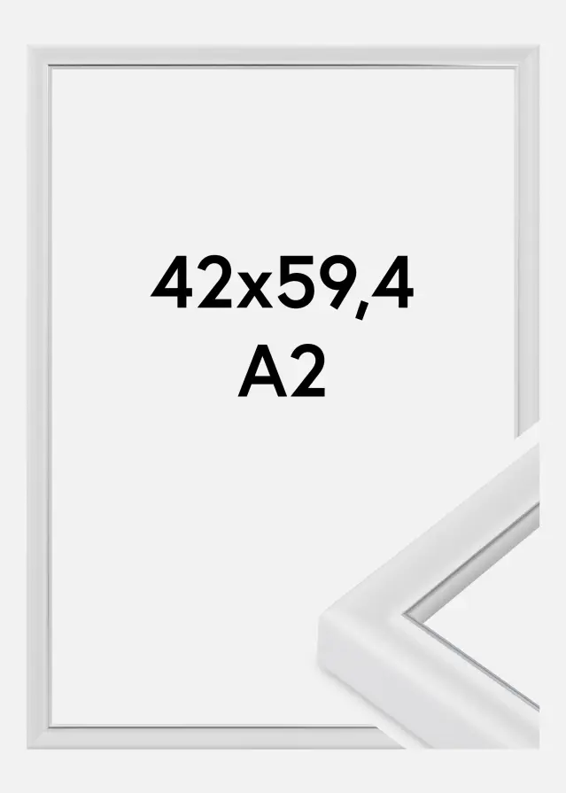 Okvir Canterbury Akrilno steklo Bela 42x59,4 cm (A2)