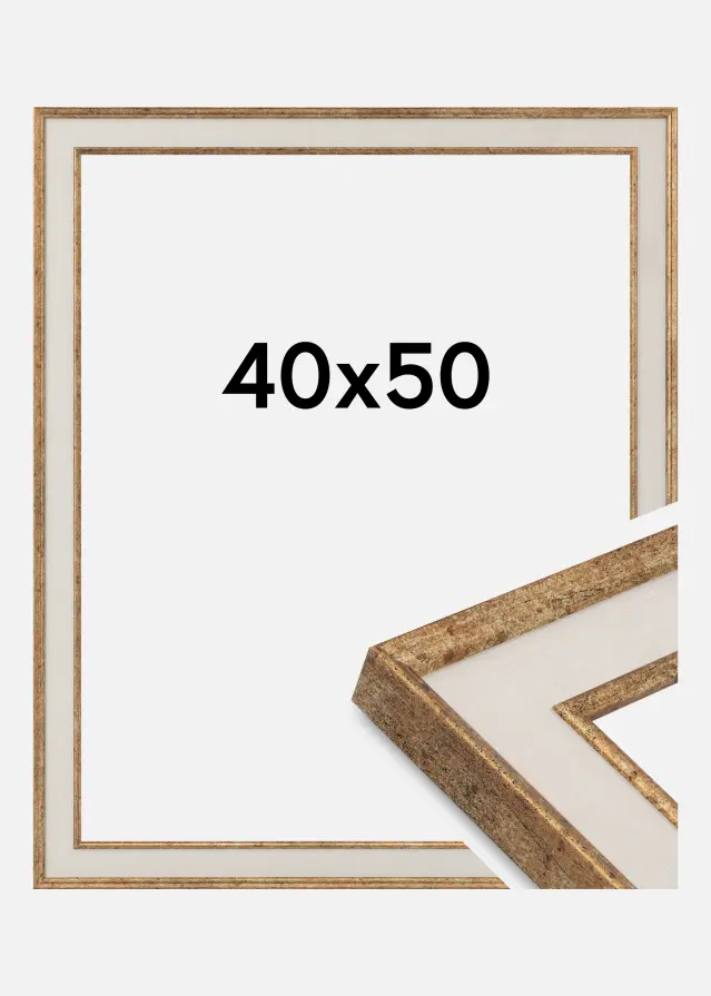 Okvir Dolly Akrilno steklo Zlato 40x50 cm