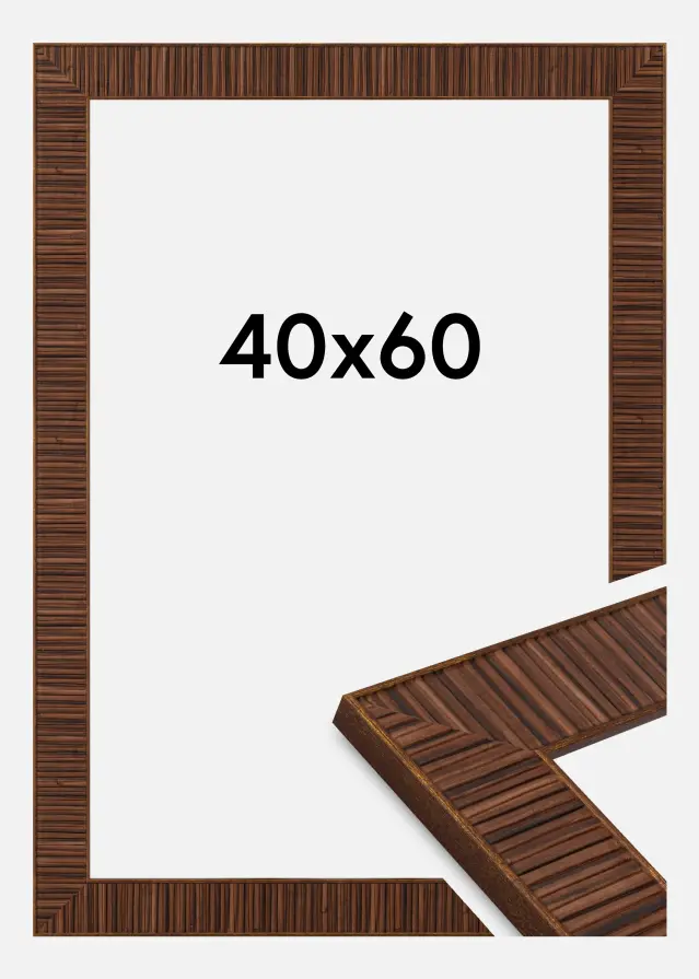 Okvir Agust Akrilno steklo Rosewood 40x60 cm