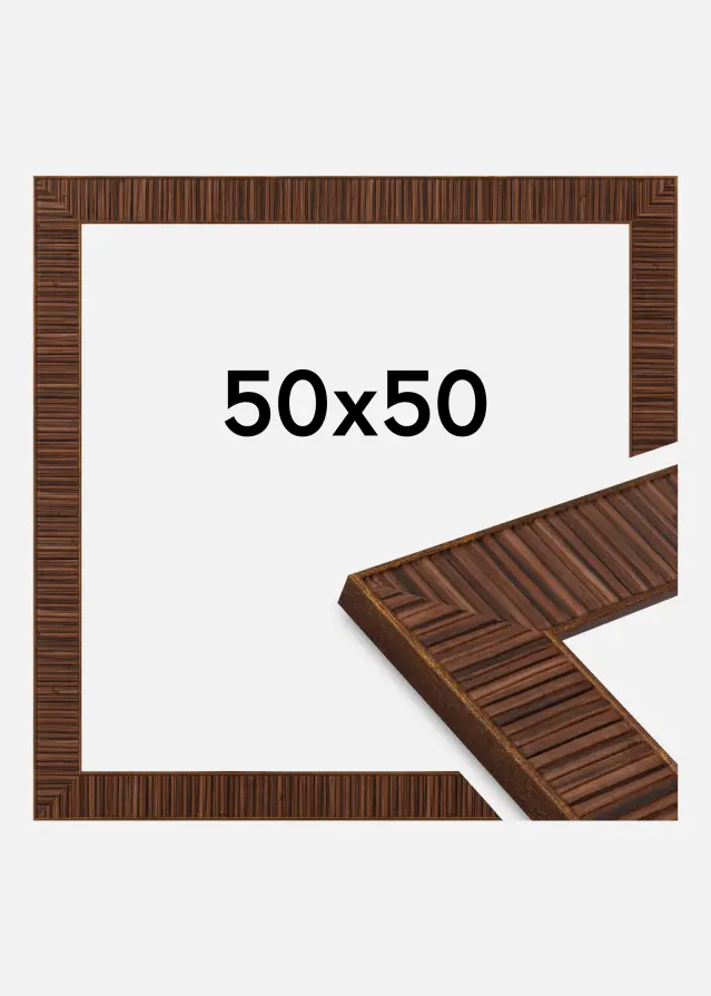 Okvir Agust Akrilno steklo Rosewood 50x50 cm