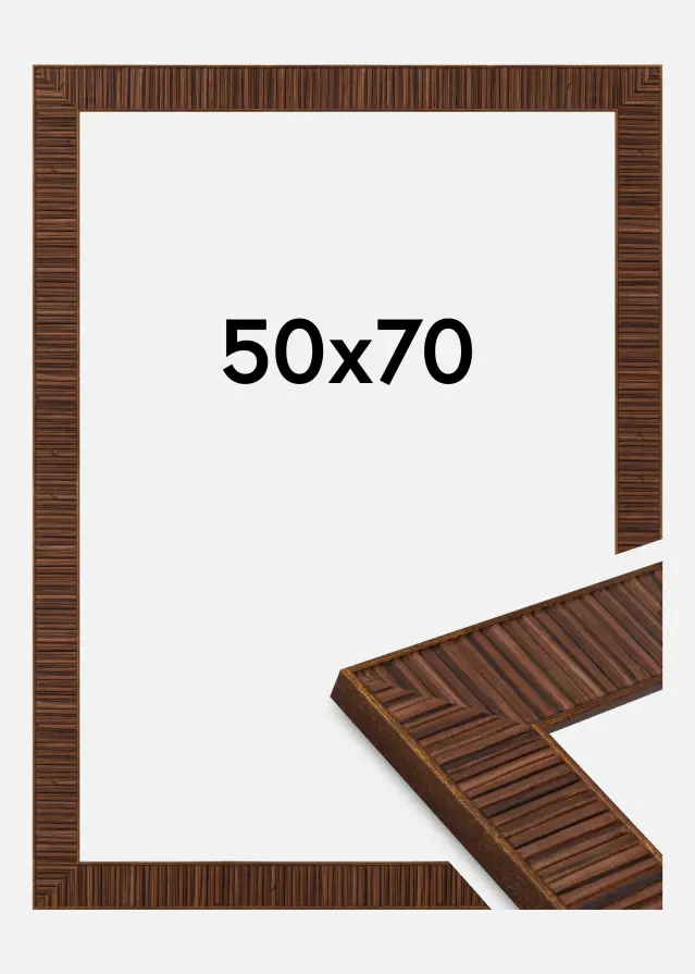 Okvir Agust Akrilno steklo Rosewood 50x70 cm