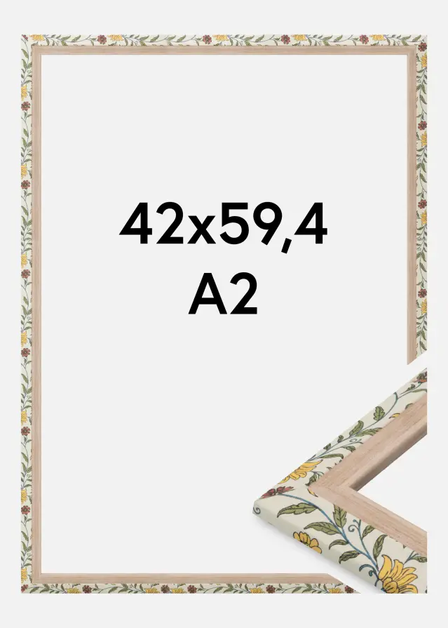 Okvir Arco Akrilno steklo Floral Oak 42x59.4 cm (A2)