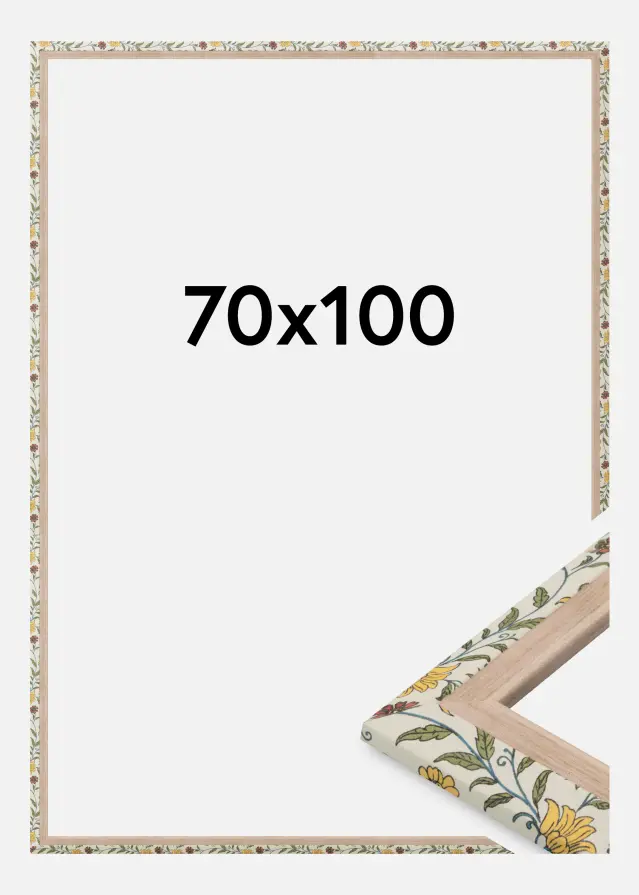 Okvir Arco Akrilno steklo Floral Oak 70x100 cm