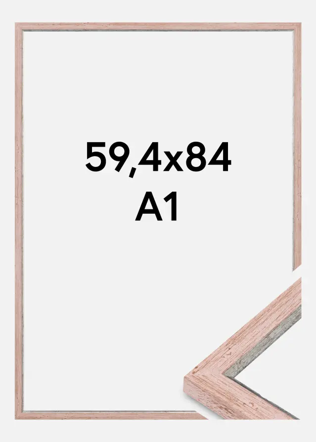 Okvir Whitby Akrilno steklo Rdeča 59,4x84,1 cm (A1)