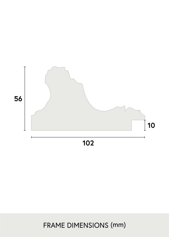 Okvir Egypt Ornament Gold - Poljubna velikost