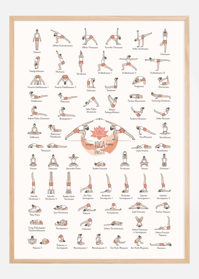 Yoga in Colour I Poster