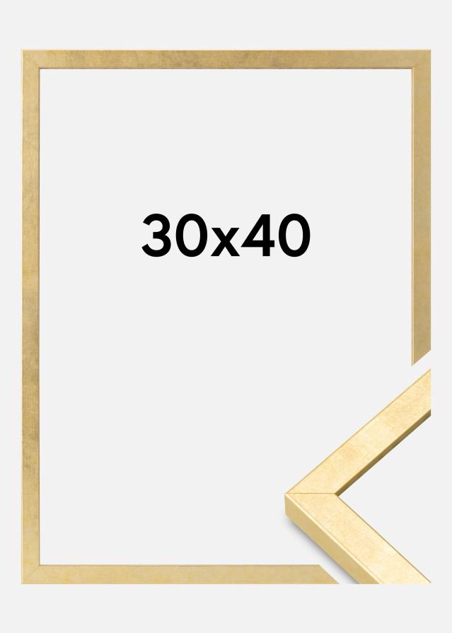Okvir Ares Akrilno steklo Zlata 30x40 cm