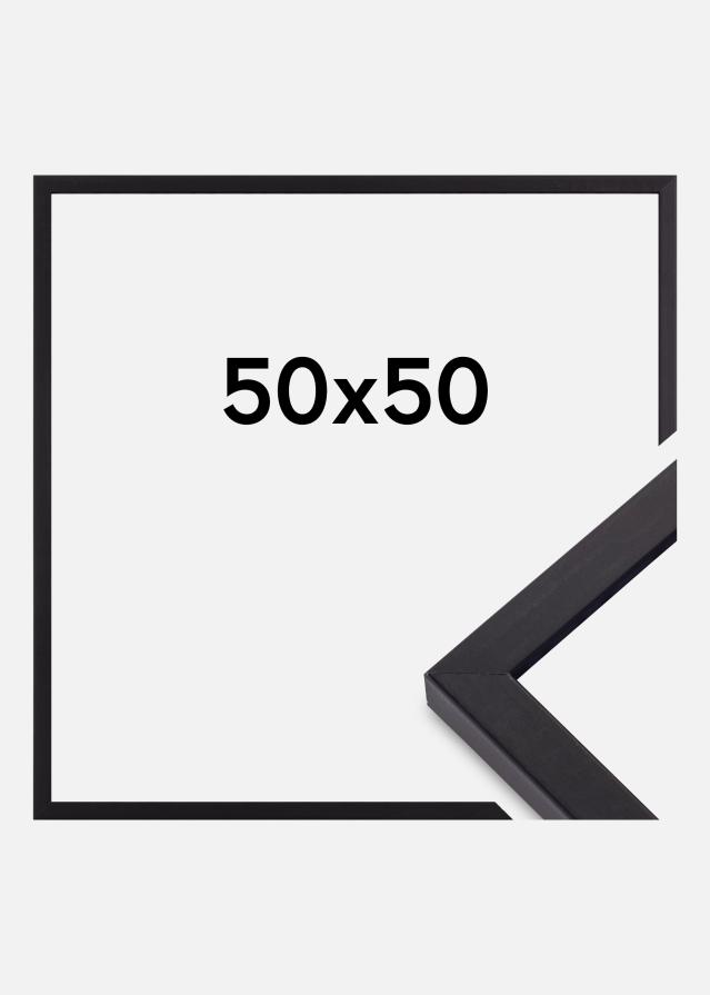 Okvir Torrance Mat Antirefleksno steklo Črna 50x50 cm