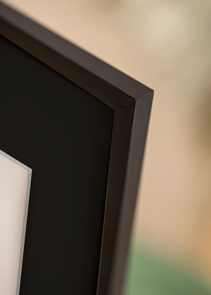 Okvir Galant Črna 40x50 cm - Paspartŭ Črna 12x16 inches