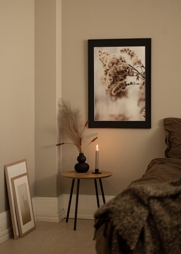 Okvir Visby Črna 30x40 cm - Paspartŭ Črna 21x30 cm