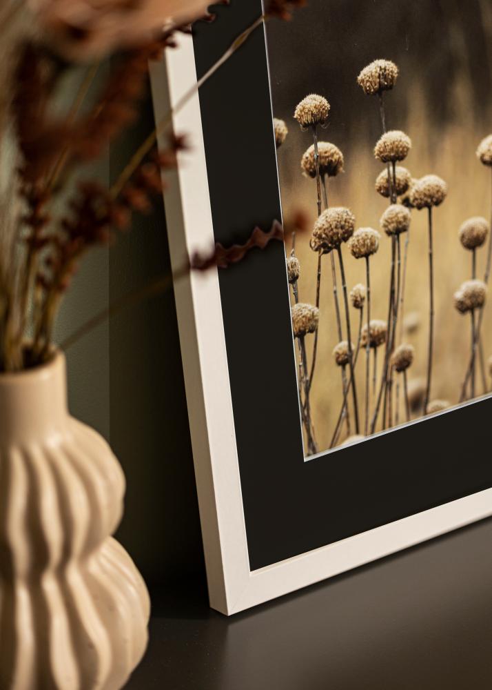 Okvir Selection Bela 13x18 cm - Paspartŭ Črna 9x12 cm