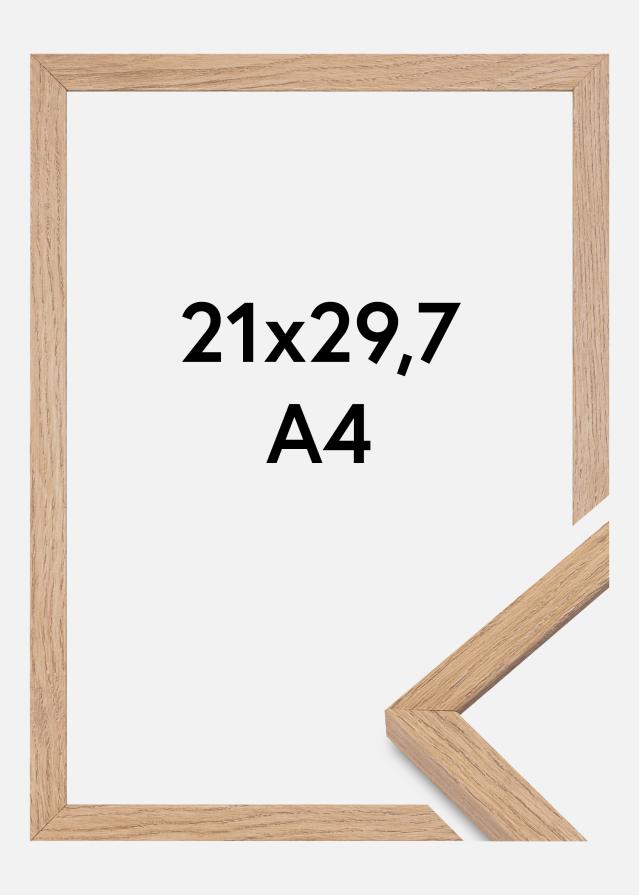 Okvir Montgomery Mat Antirefleksno steklo Hrast 21x29,7 cm (A4)