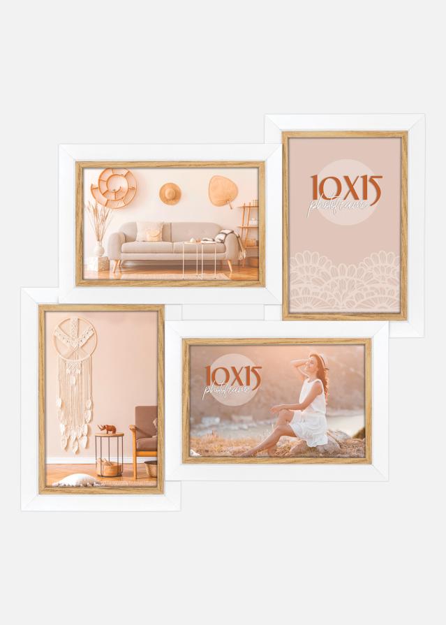 Ayas 4Q Kolaž okvir Bela - 4 Slike