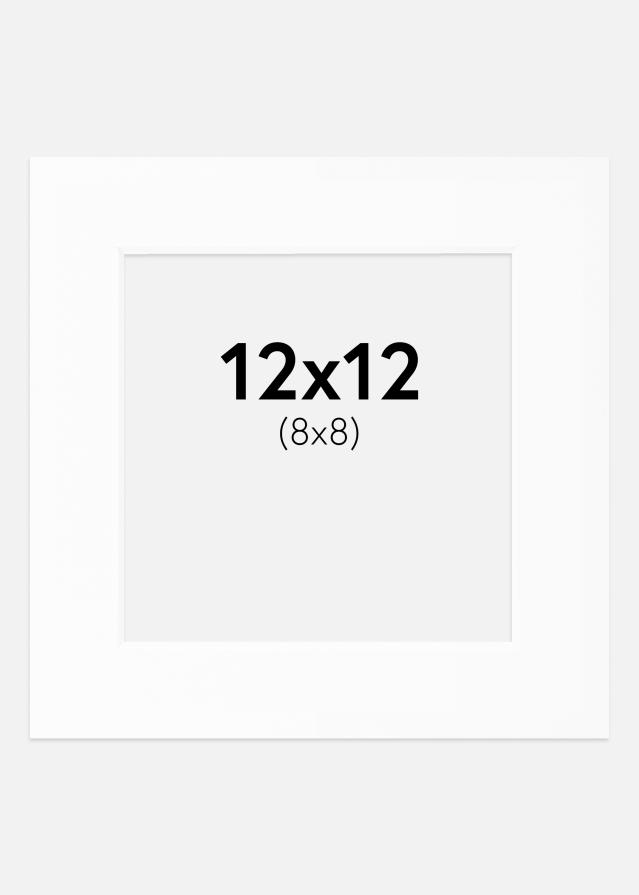 Paspartŭ Bela Standarden Bel notranji rob 12x12 cm (8x8)