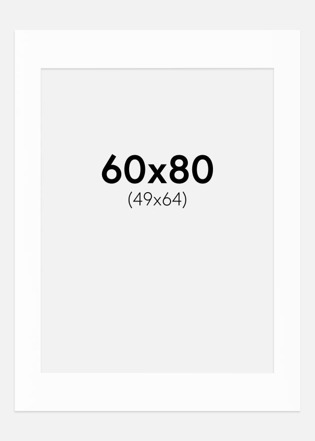 Paspartŭ Canson Bela Bel notranji rob 60x80 cm (49x64)