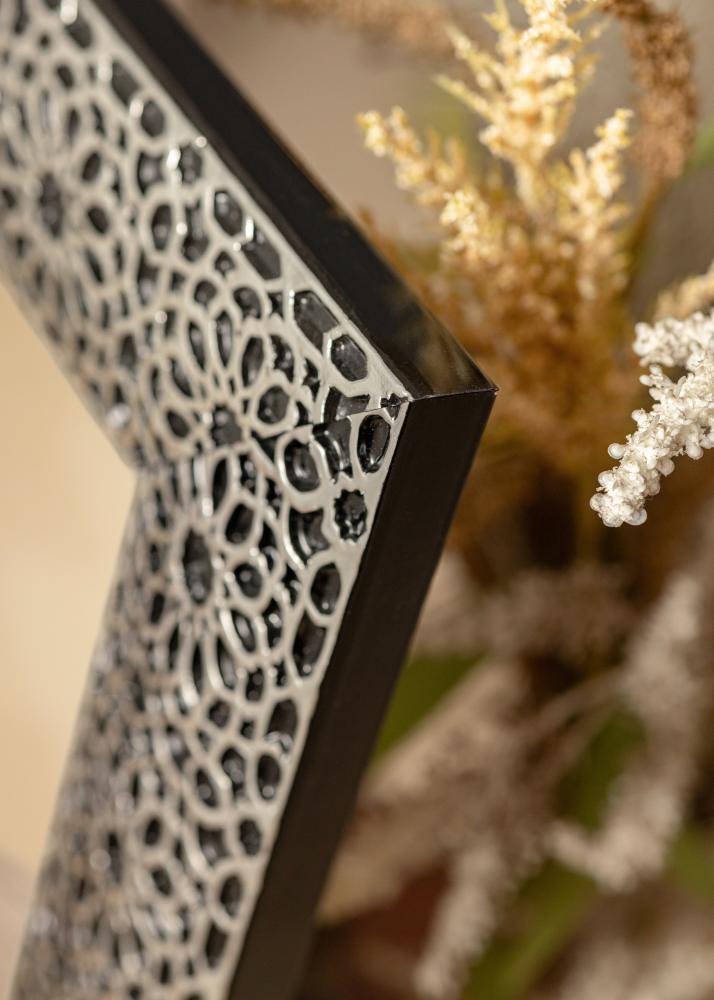 Ogledalo Stockholm Črna - Lastne mere