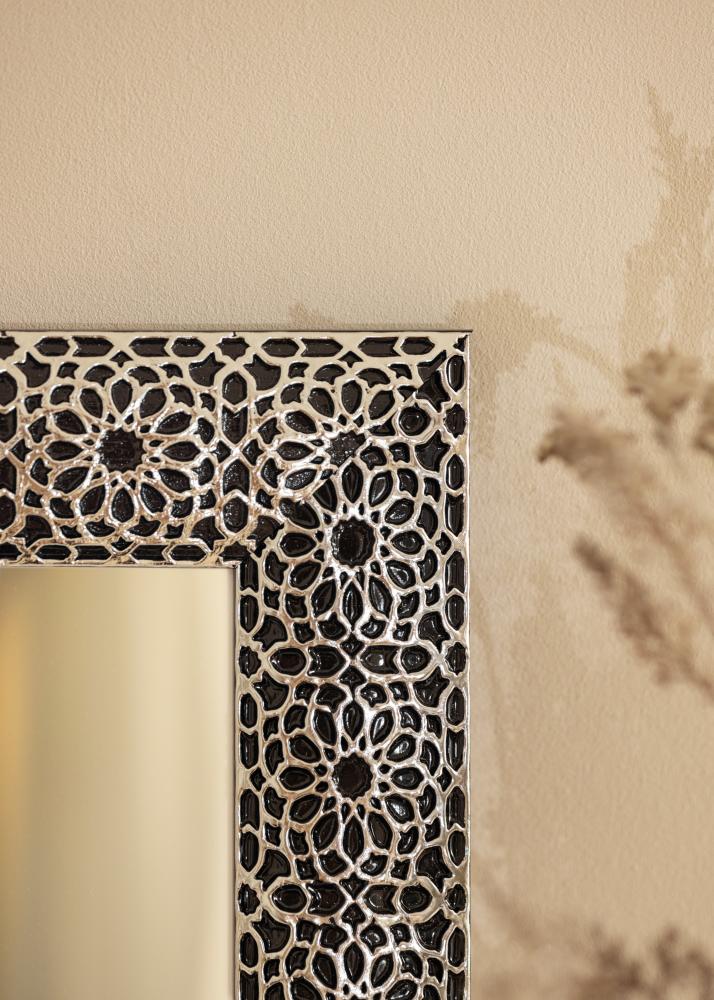 Ogledalo Stockholm Črna - Lastne mere