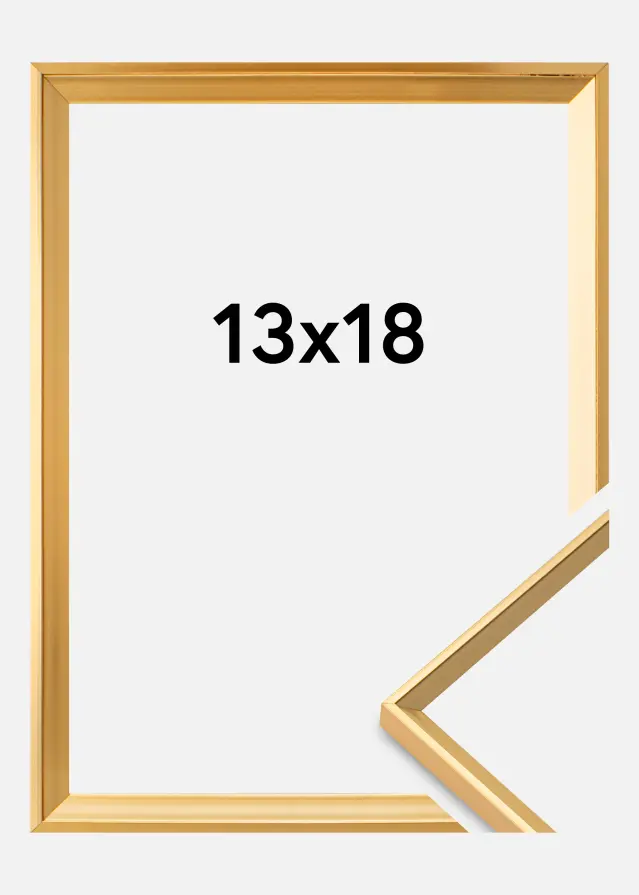 Okvir Desire Akrilno steklo Zlata 13x18 cm