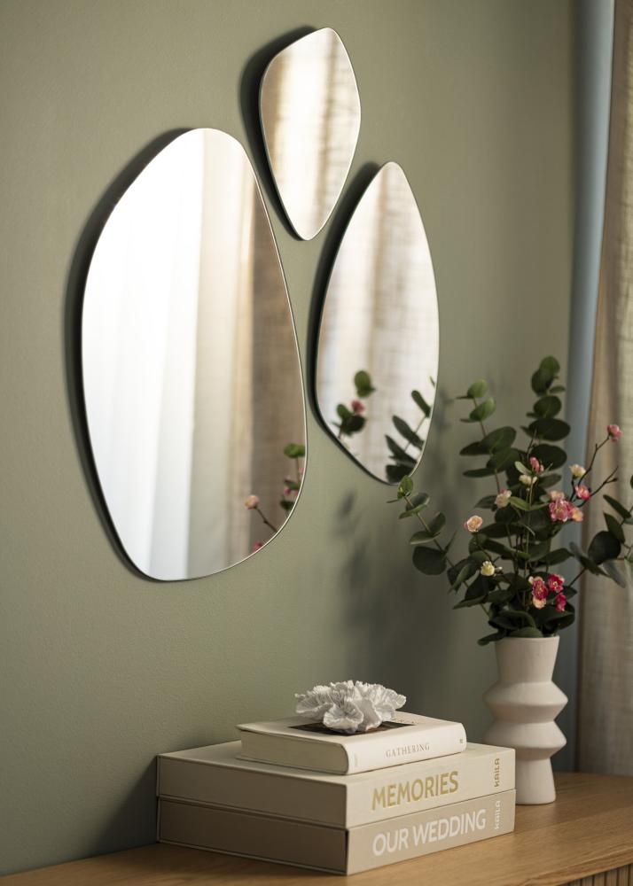 Ogledalo Set Prism - 3 št.