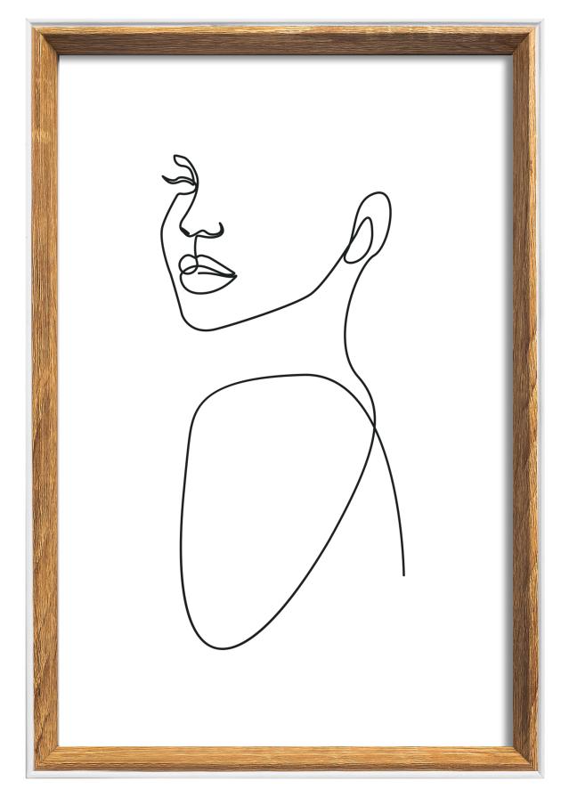 Okvir Silhouette Oreh 20x30 cm