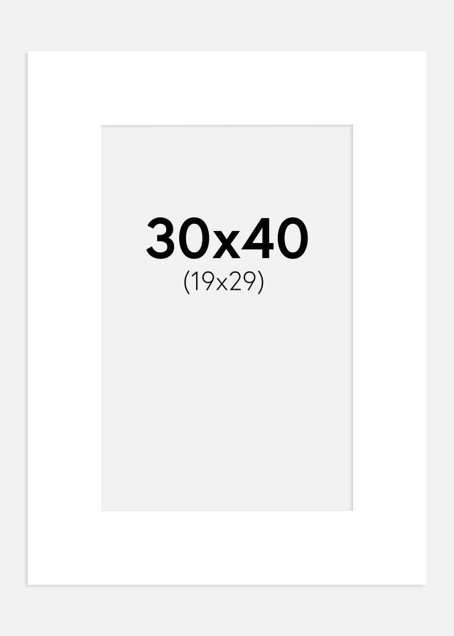 Paspartŭ Kredna bela 30x40 cm (19x29 cm)