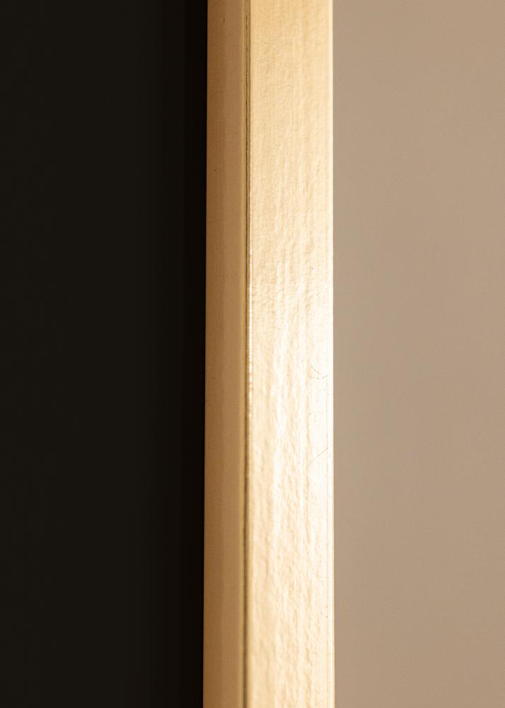 Okvir Trendy Zlata 50x60 cm - Paspartŭ Črna 40x50 cm