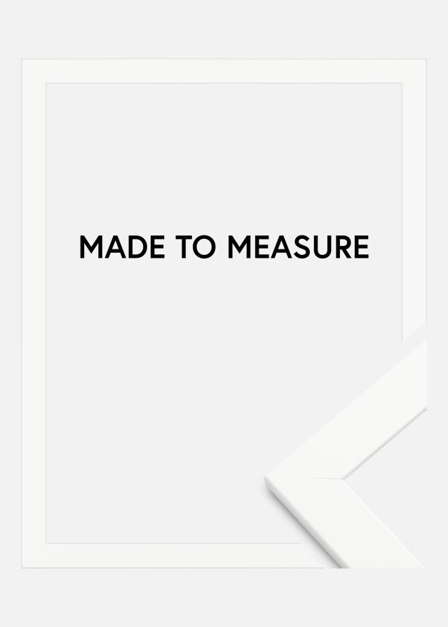 Okvir Trendline Bela - Poljubna velikost