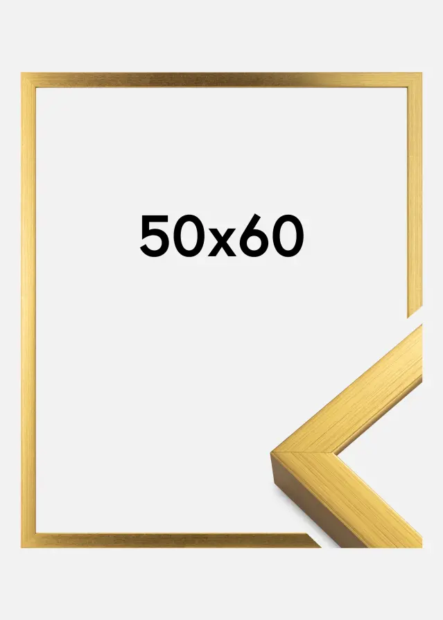 Okvir Falun Akrilno steklo Zlata 50x60 cm