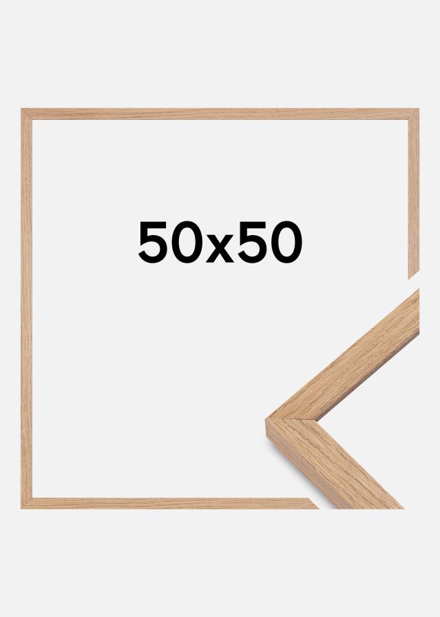 Okvir Montgomery Mat Antirefleksno steklo Hrast 50x50 cm