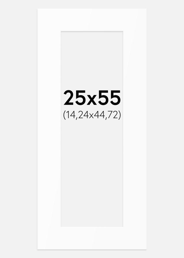 Paspartȗ Beli Standard (Belo Jedro) 25x55 cm (14,24x44,72)